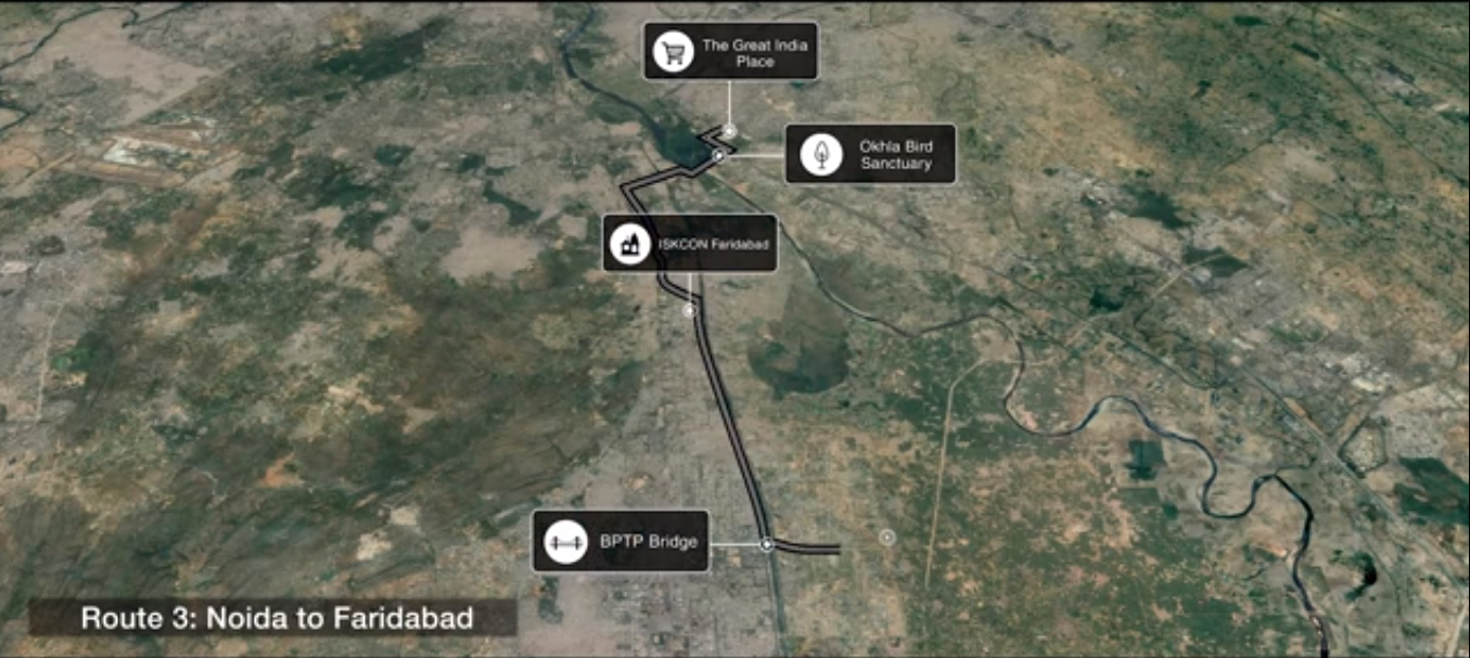 Noida to Godrej Retreat, Faridabad- Drone AV | Resort-Style Plotted Development
