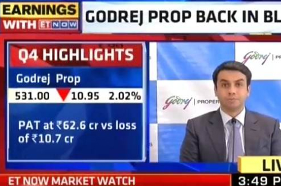 ET Now Earnings With ET Now 04 May 2017 03min 40sec Mr Pirojsha Godrej Executive Cahirperson