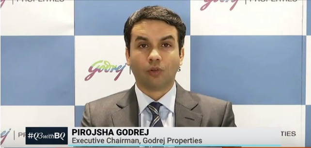 Bloomberg Quint with Mr Pirojsha Godrej Executive Chairperson Godrej Properties
