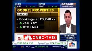 CNBC TV18 Earnings Central Exclusive interaction - Mohit Malhotra, Godrej Properties May,2022